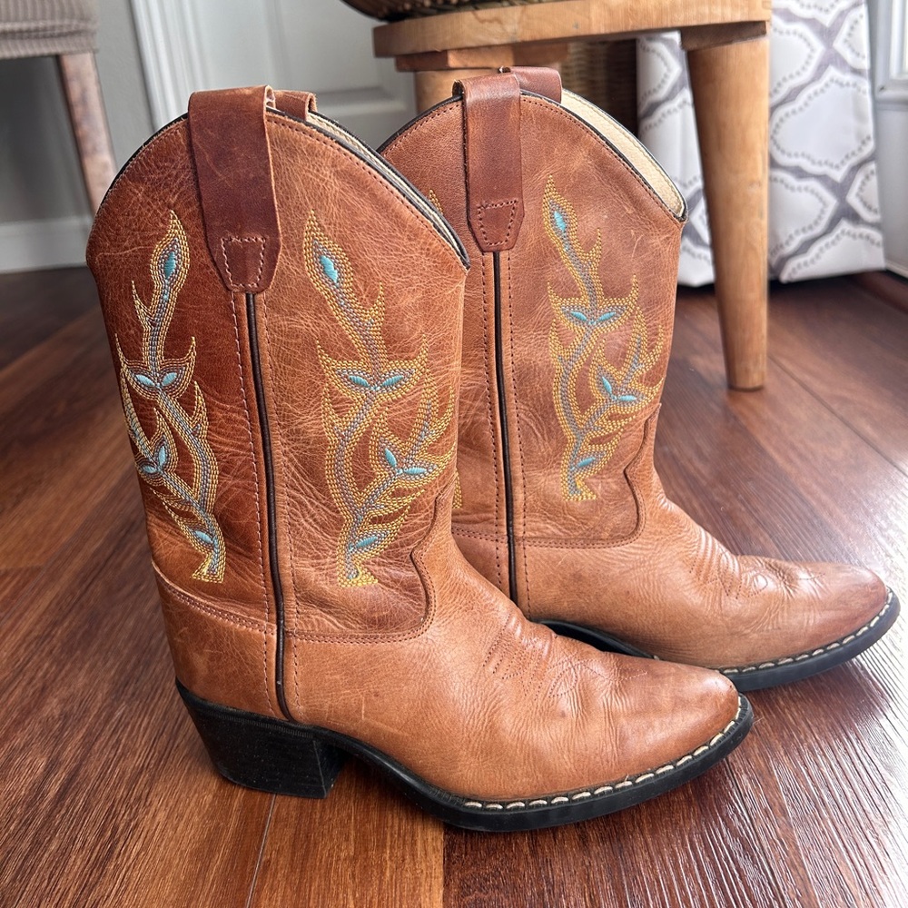Old West girls cowgirl boots